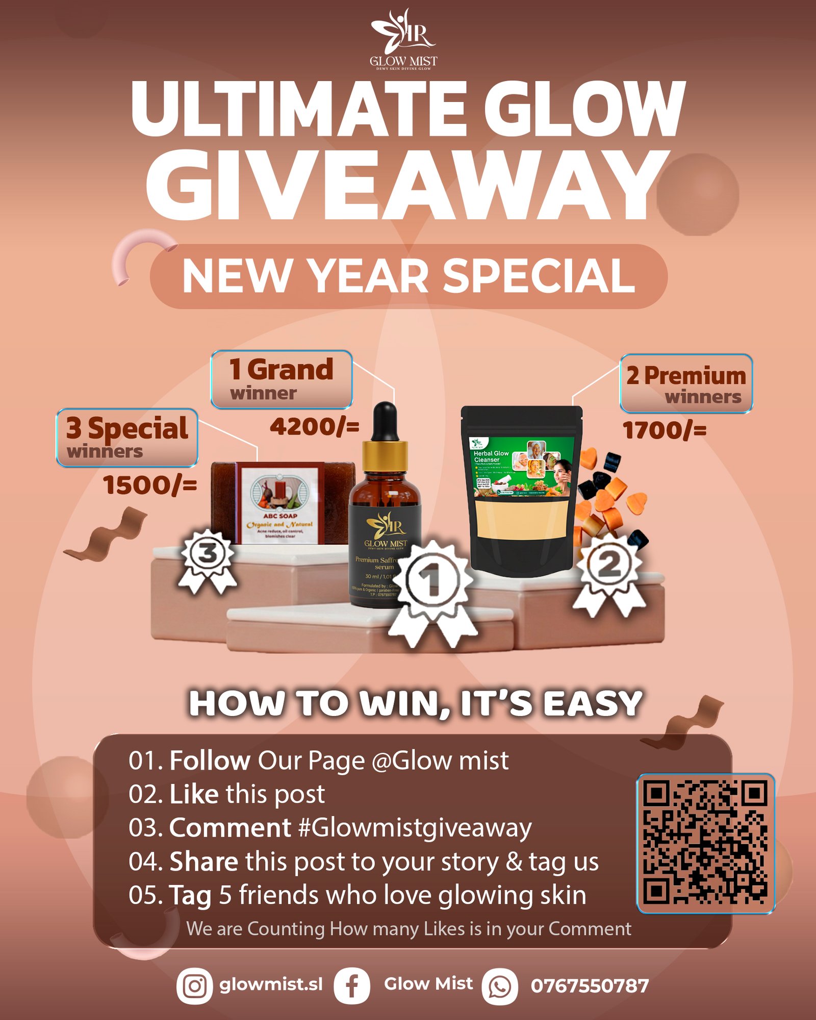 Give away Poster designing